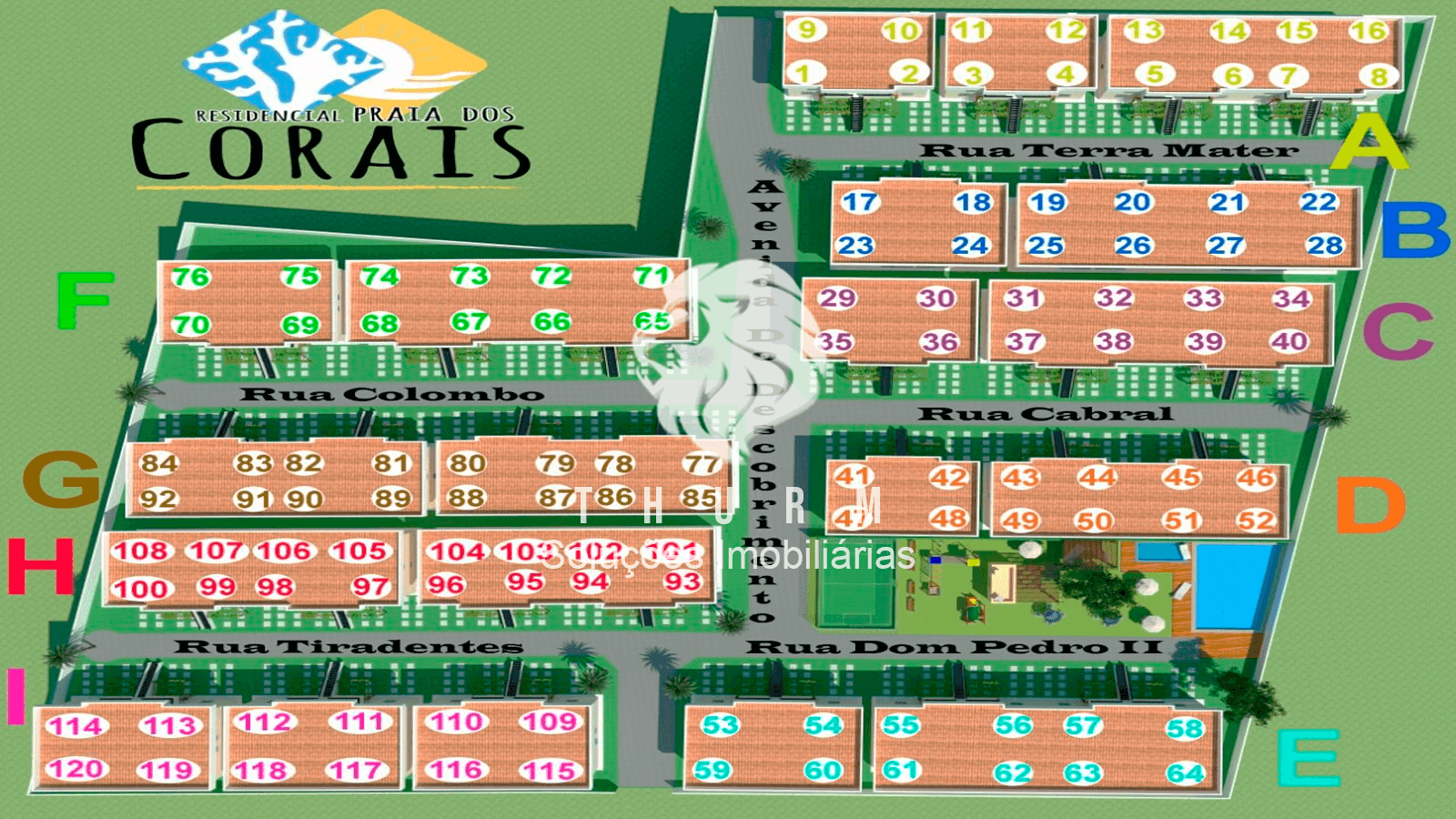 Apartamento em Porto Seguro, no condomínio Coroa Vermelha, à venda na imobiliária Thurm Imóveis